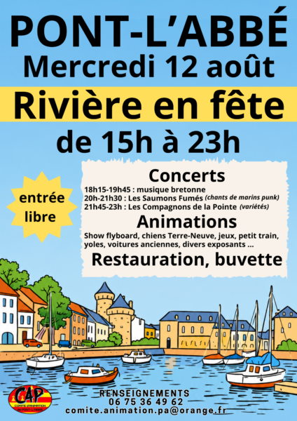 Affiche Rivière en Fête